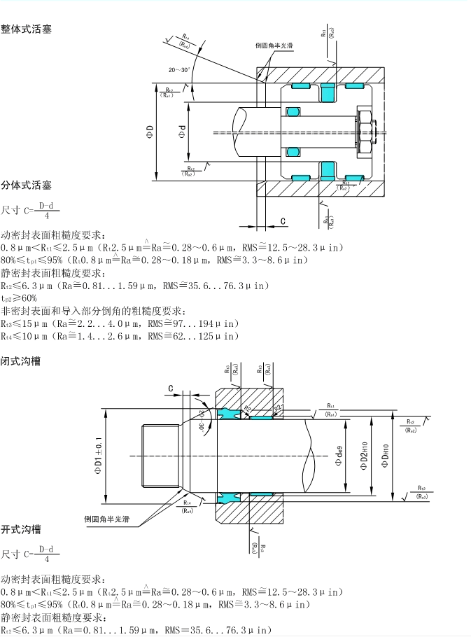 沟槽表面加工精度推荐